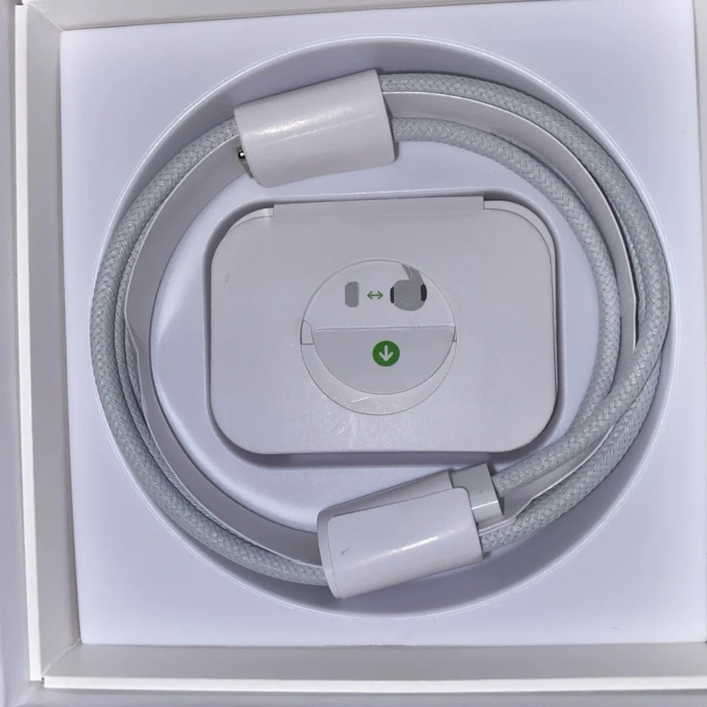 Wireless White Earbuds with Charging Case